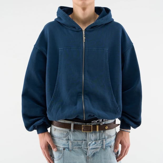 Scuffers 포켓 후드집업