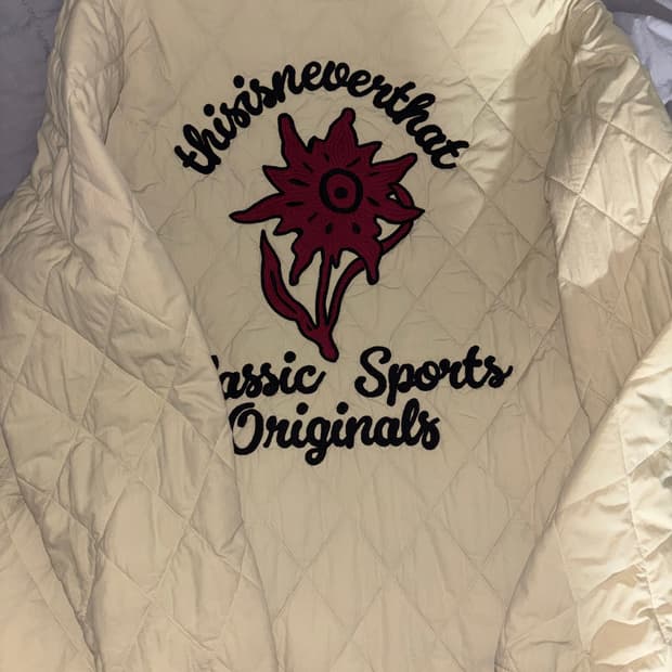 디스이즈네버댓 퀼팅 자켓