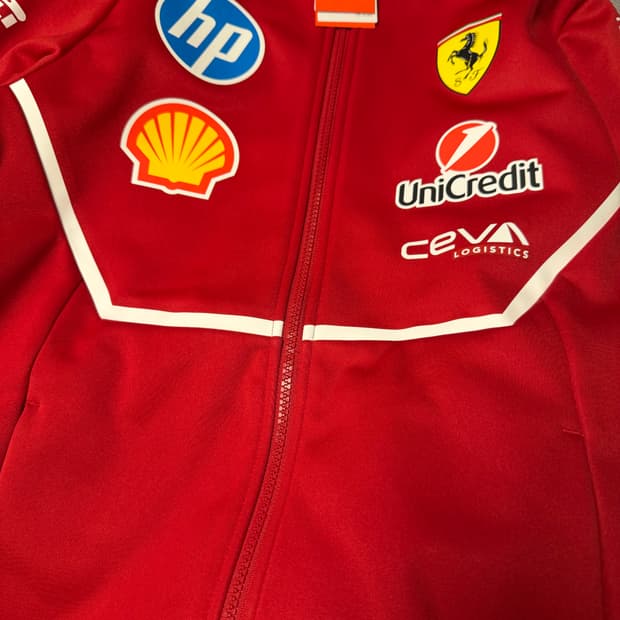 페라리 퓨마 2025 팀 소프트쉘 자켓 xs