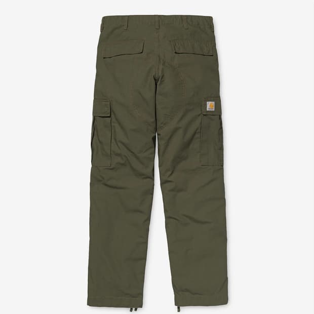 칼하트 레귤러 카고 팬츠 콜롬비아 사이프레스 린스드