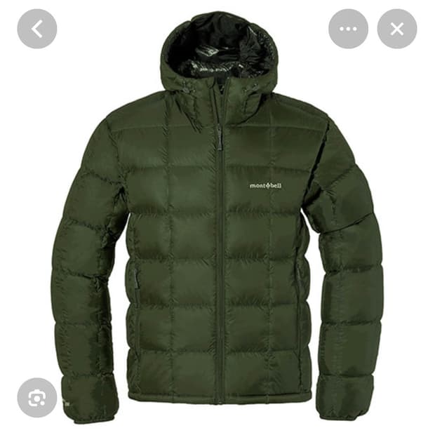 구함)몽벨 슈페리어 다운파카 다크그린