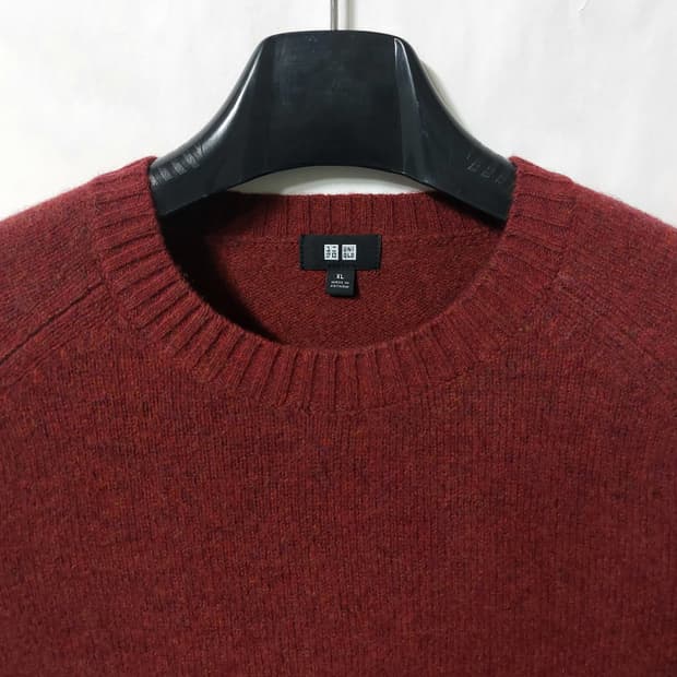 유니클로 모100% 니트 105