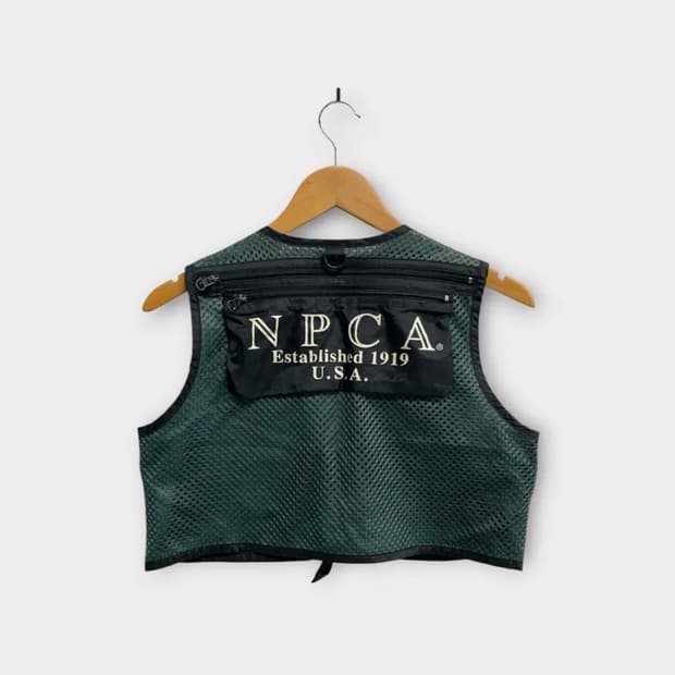 NPCA U.S.A 망사형 아웃도어 베스트-140호