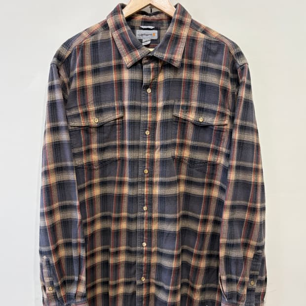 칼하트 플란넬 체크 셔츠