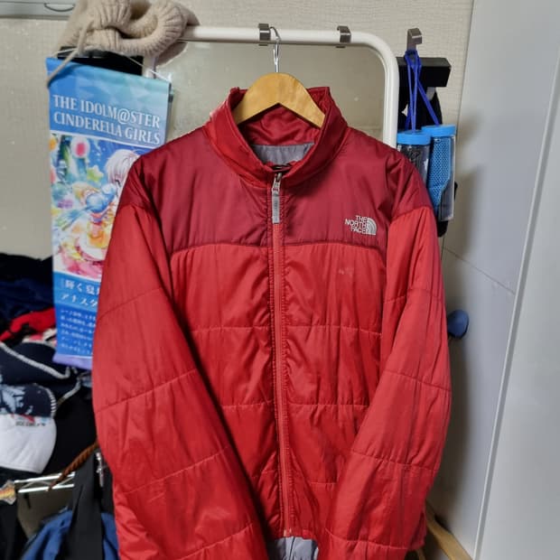 노스페이스 경량패딩 L