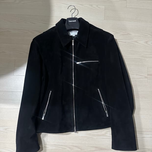 토니웩 스웨이드 블루종 자켓 25fw (XL)