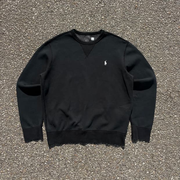 폴로 랄프로렌 신형 블랙컬러 스웻셔츠