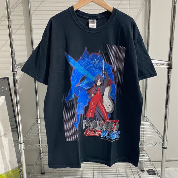 나루토 마다라 부틀렉 애니메이션 티셔츠