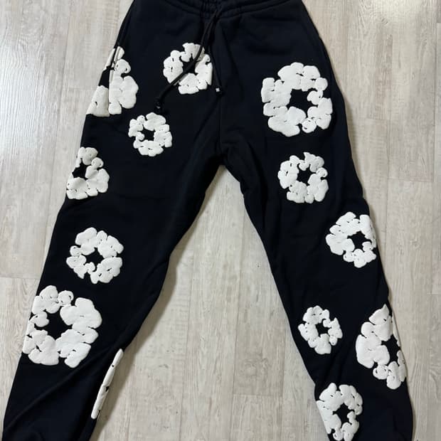 데님 티어스 코튼 스윗 팬츠 s