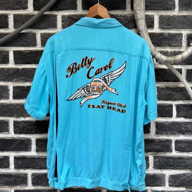 The Flat Head 볼링셔츠