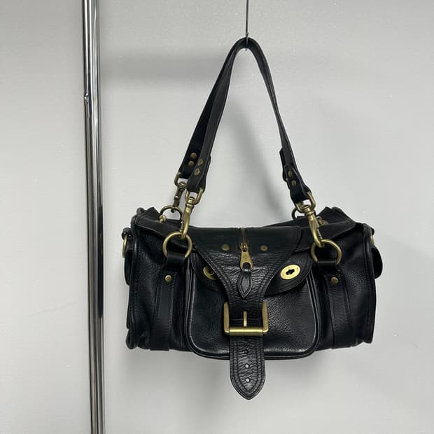 00s 멀버리 레더 emmy백