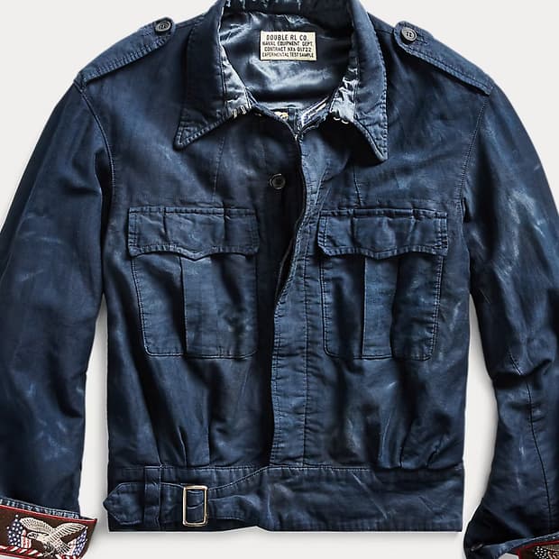 더블알엘(RRL) 인디고 수베니어 자켓 L사이즈