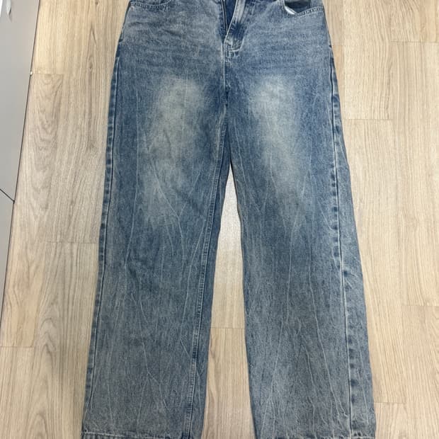 와이드핏 빈티지 청바지