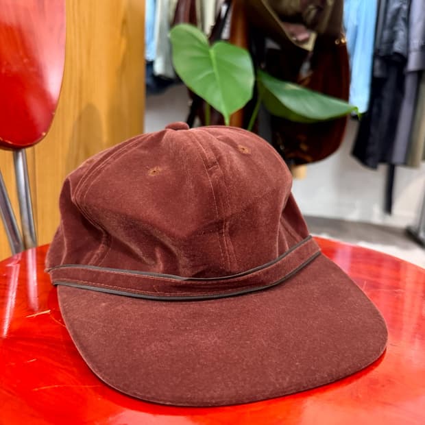 Vintage Corduroy Rope Cap