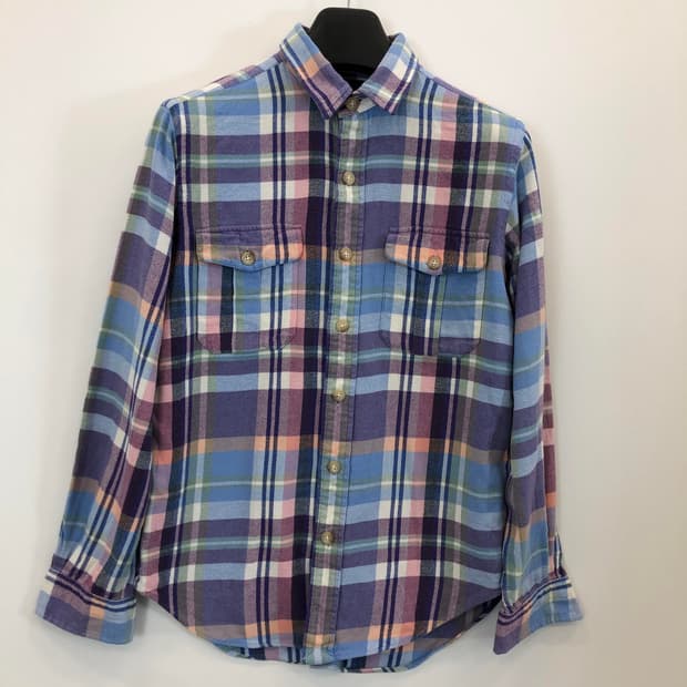 폴로 랄프로렌 파스텔 플란넬셔츠 M