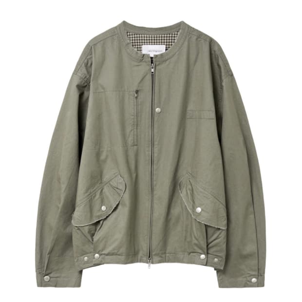 해칭룸 플라이트 자켓 카키