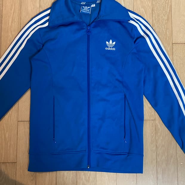 아디다스 유로파 블루 져지 자켓 adidas jacket blue