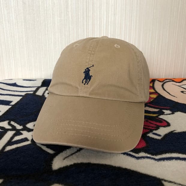 폴로(POLO)랄프로렌 볼캡/모자/베이지
