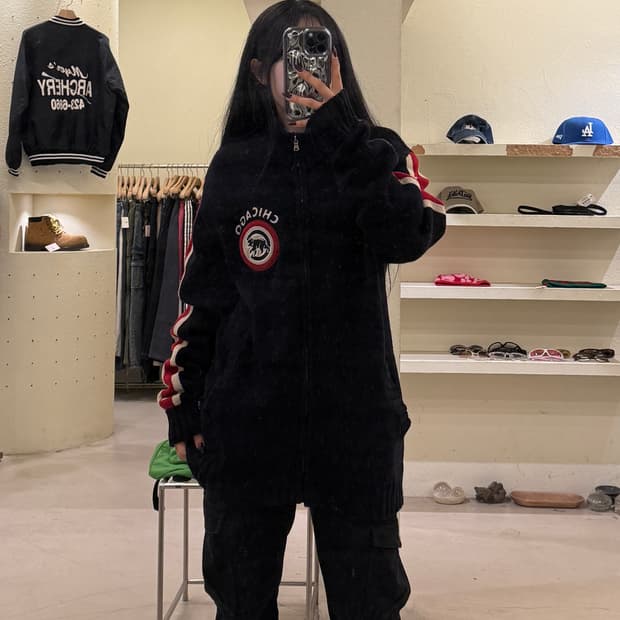 MLB 시카고 컵스 니트 집업 U1126