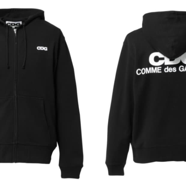 CDG 후드집업 새상품 xl