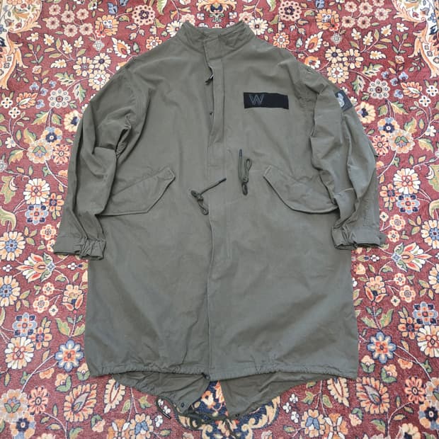 라이프워크 시그니처 로고 오버핏 야상 자켓 (M,공용)

