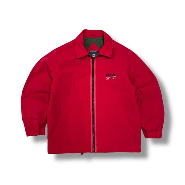 90s 휠라 스포츠 카라 자켓 (M)  