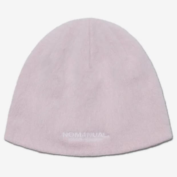 노매뉴얼 nomanual 헤어리 비니 핑크