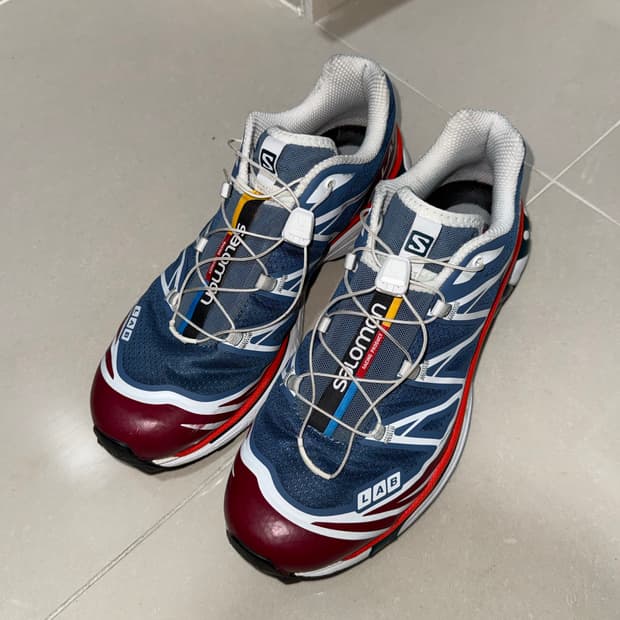 살로몬 xt-6 애슐리블루