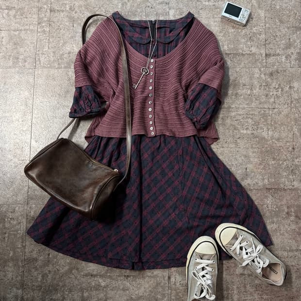 미니 버튼 가디건