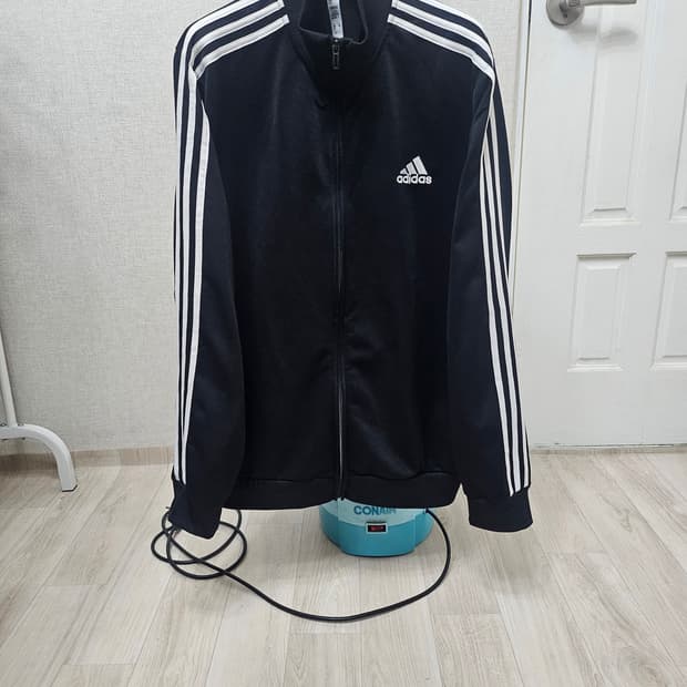 (110~115)3XL☆초대장급☆아디다스 에센셜 3st [검흰]트랙탑져지