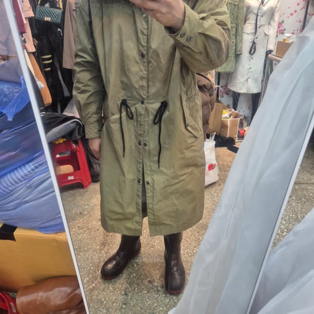 지드래곤 콜라보 8세컨즈 gd's pick 오버핏

카키 후드 롱 야상