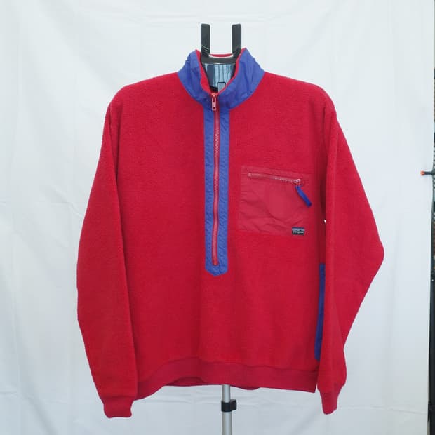 빈티지 파타고니아 하프집업 플리스 풀오버 1980s (L / Made i