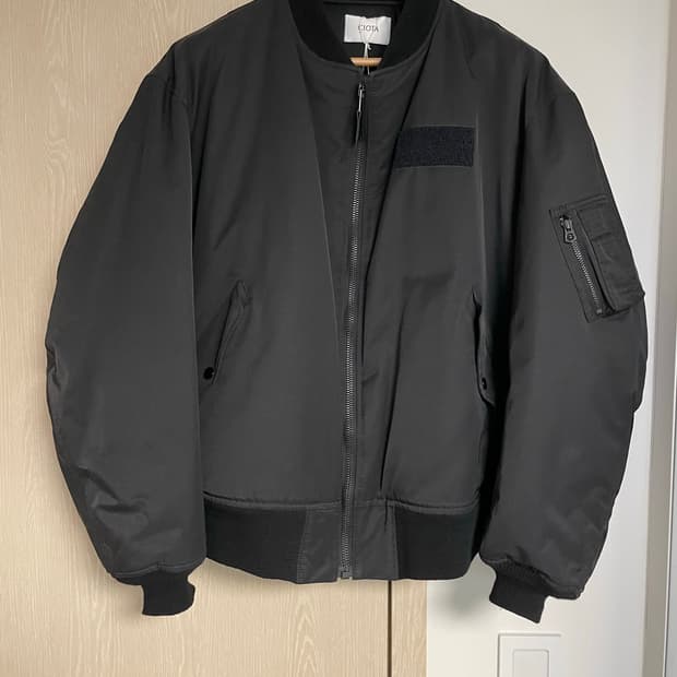 시오타 MA-1 블랙 7사이즈