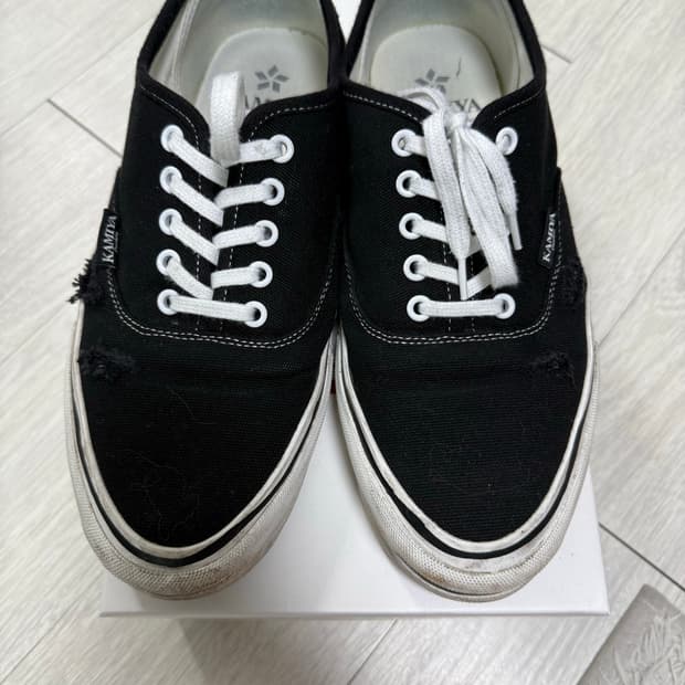 (44) 카미야 디스트레스 벌커나이즈드 슈즈