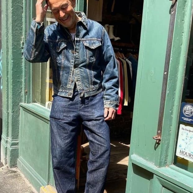 Lee 80s 쌍방울 데님자켓