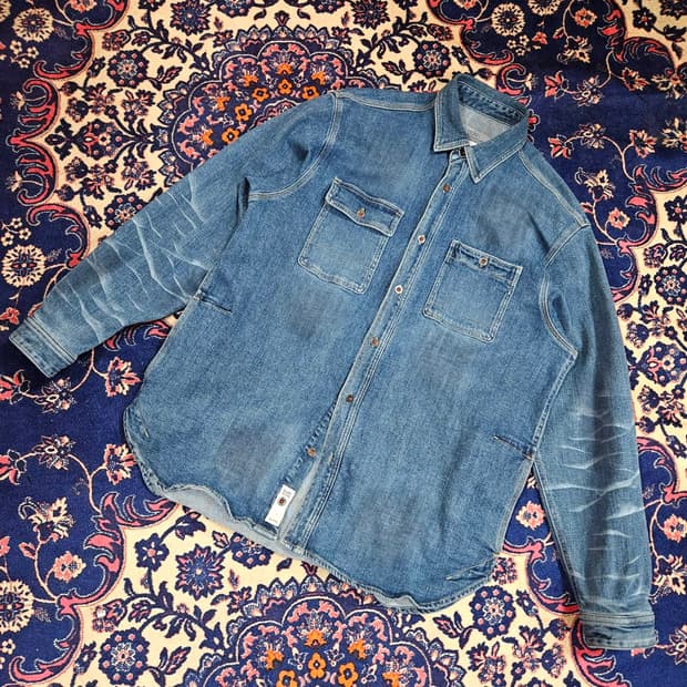 시리즈(Series) 21FW 심플링 워시드 루즈핏 데님 자켓
