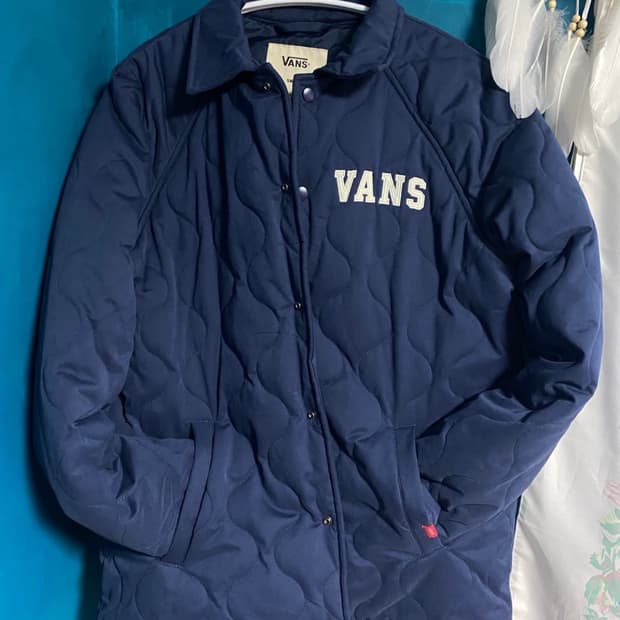 반스 퀄팅 점퍼 s사이즈 