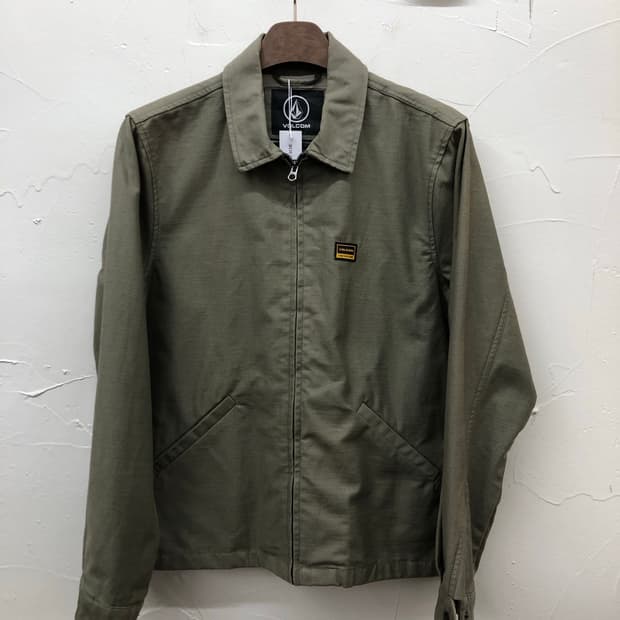 volcom 워크 자켓 올리브