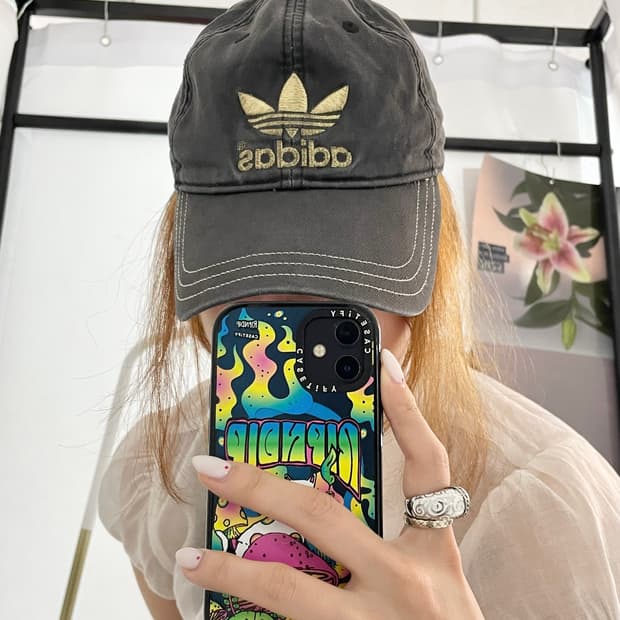 아디다스 올드스쿨 파이어버드 스티치 볼캡