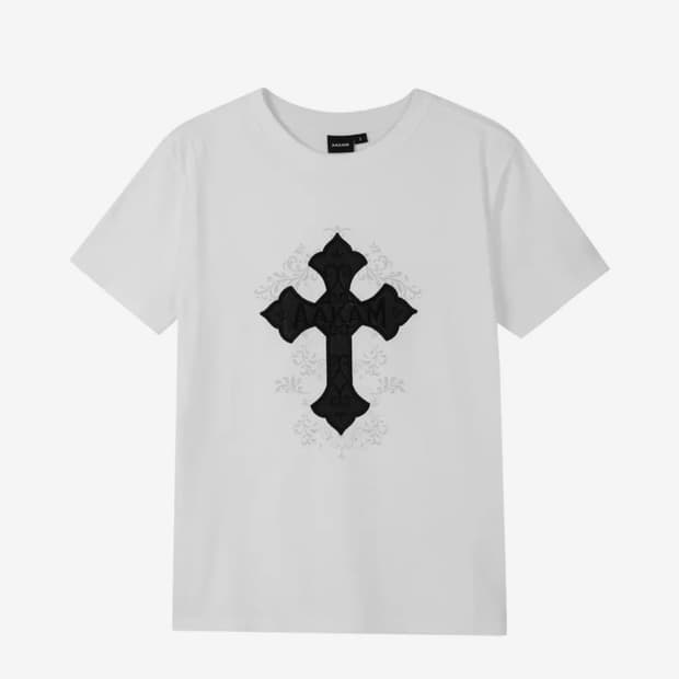 아캄 AKM CROS2 Half Top (White) size 1