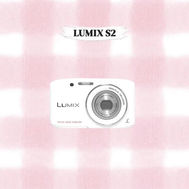 파나소닉 루믹스 S2 화이트 빈티지디카