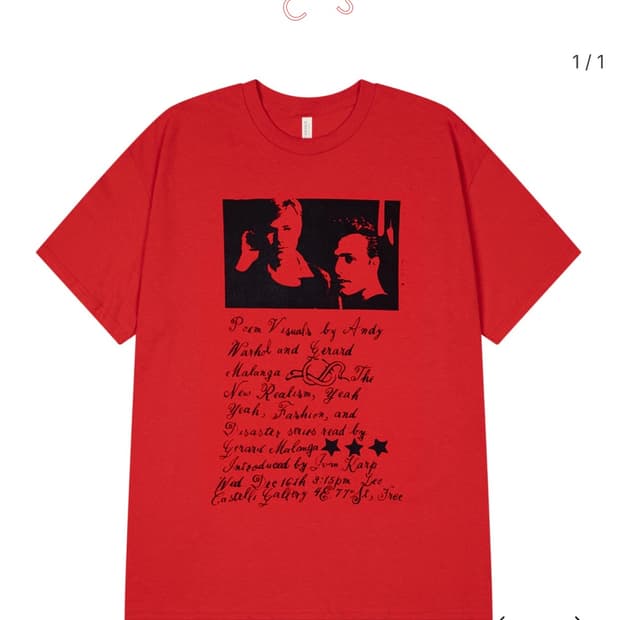 <택포> 슬로피세컨즈 Gerard Malanga M 