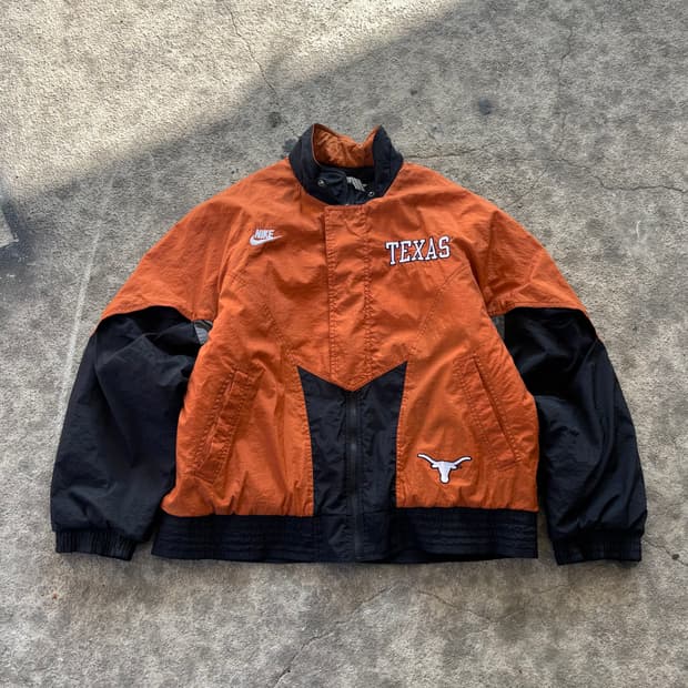 90’s Nike 텍사스 롱혼스 누빔자켓 L