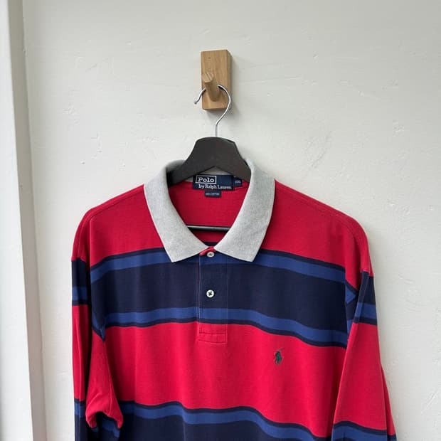 16357 - 폴로 랄프로렌 스트라이프 럭비티