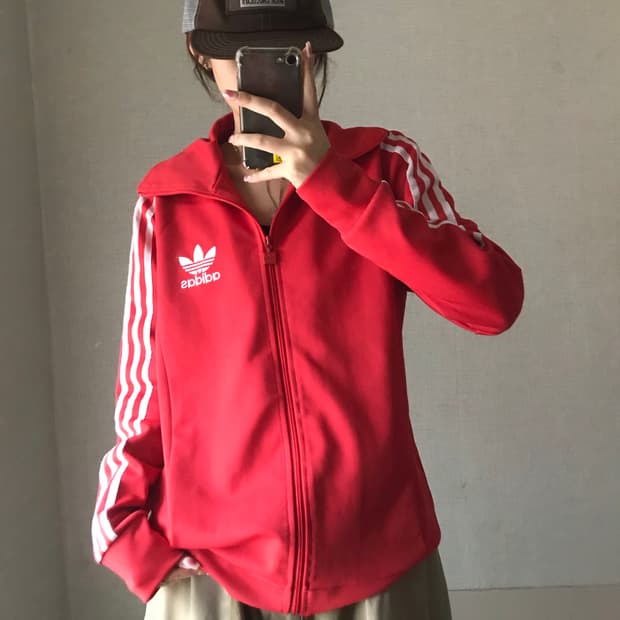 아디다스 레드 유로파 져지