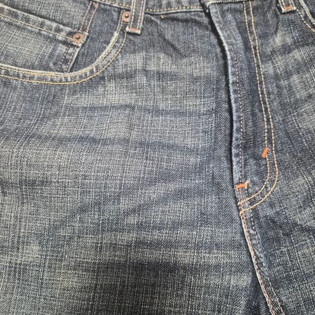 리바이스 569루즈 스트레이트 데님