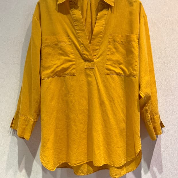 iCB Mustard Skipper Shirt Blouse