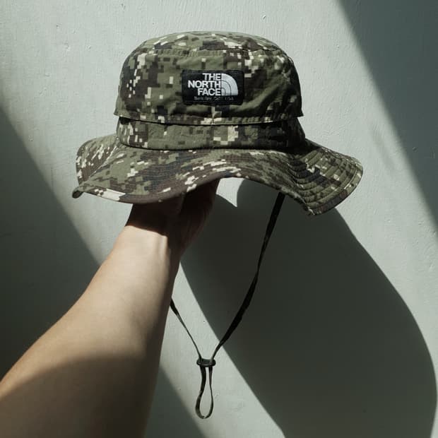 North Face Digital Camouflage hat