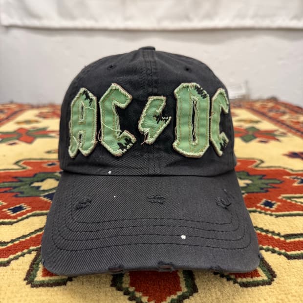 빈티지 acdc 로고 볼캡