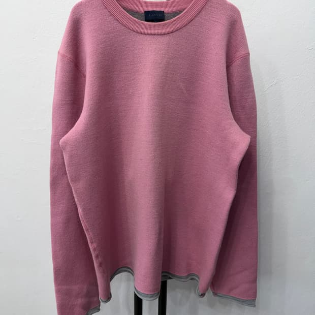 매장판정품) 랑방 한섬 남성 오버핏 니트 스웨터 S